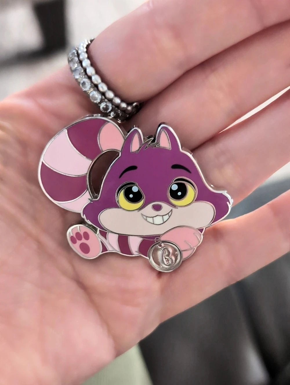 Disney Paris Cheshire Cat Enamel Pin (Retired Design)